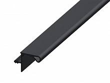 Профиль фальш-ручка для верхних модулей ЧЕРНЫЙ L-4050 мм